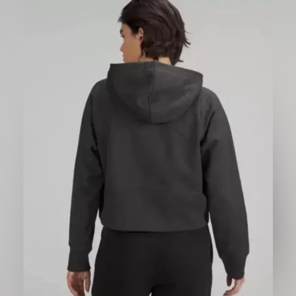 Lululemon Loungeful Cropped Hoodie *Spark unsure of size 4/S  (j6) - Picture 2 of 10